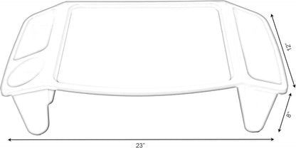 Kids Lap Desk Tray, Portable Activity Table, Pink, Red