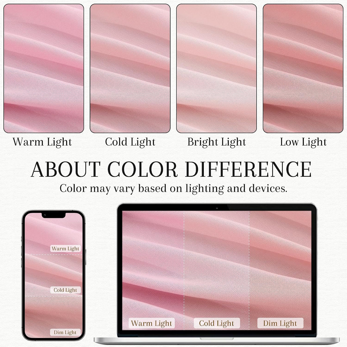 Pink Linen Cafe Kitchen Short Curtains 24 Inch Length 2 Panels Semi Sheer Linen Rustic Curtain Light Filtering Valances with Back Tab Rod Pocket for Boho Small Windows Cafe Girl Bathroom 30Wx24L
