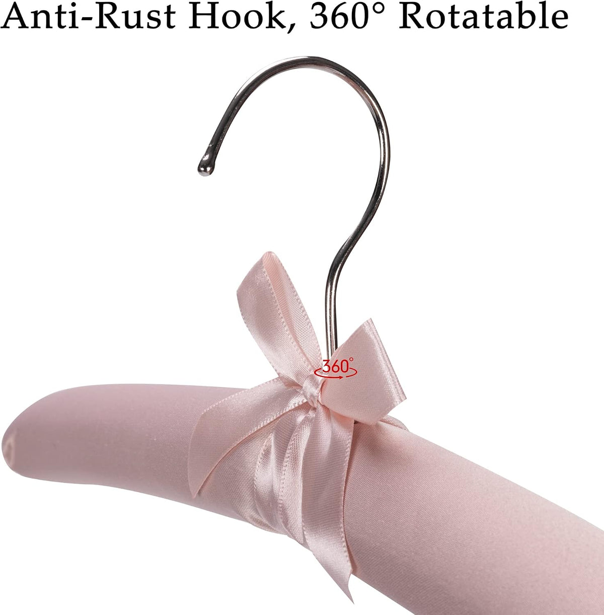 Padded Hangers for Women Clothing,15 Inch (10 Pack)