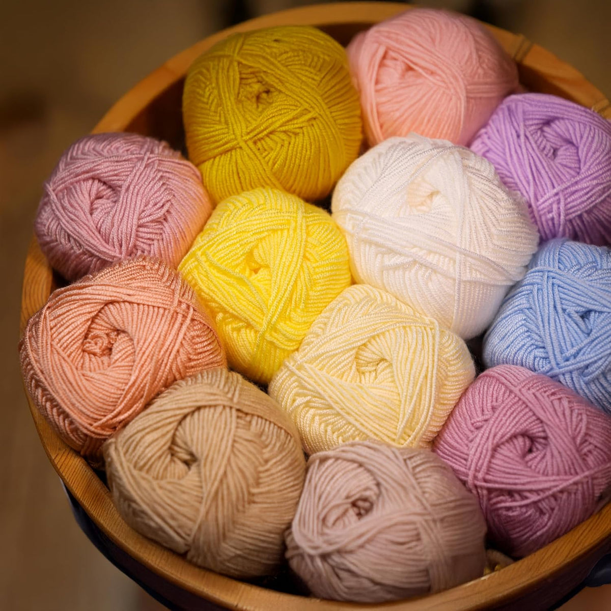 3 Skeins of Softee Baby Yarn,%100 Premium Anti-Pilling Acrylic, 3.5 Oz, 273 yd (100gr/250 mt) Each, Soft Yarn for Crocheting and Knitting (Baby Pink, 3 Skeins)