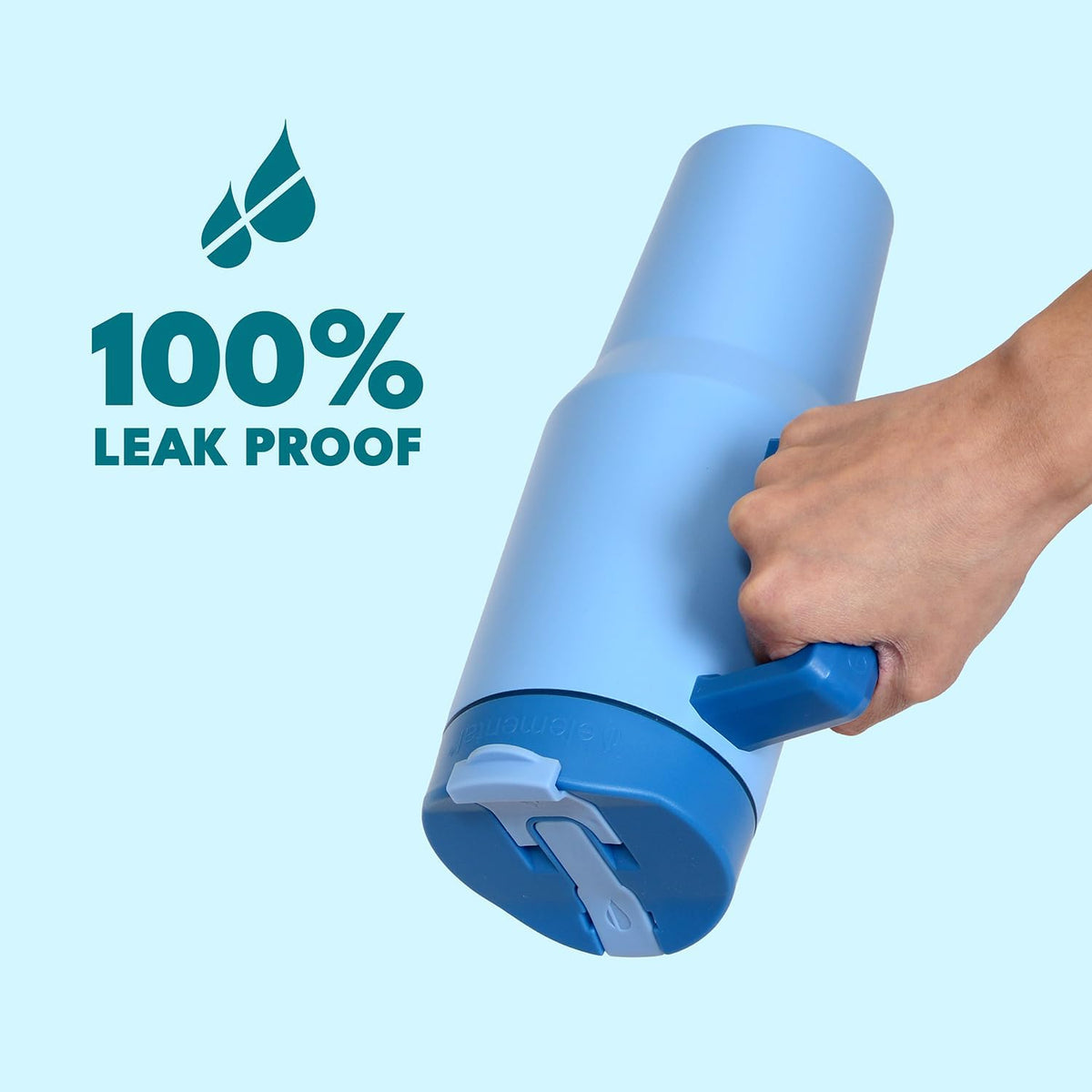 100% Leak Proof 32oz Tumbler with Handle & Straw Travel Mug