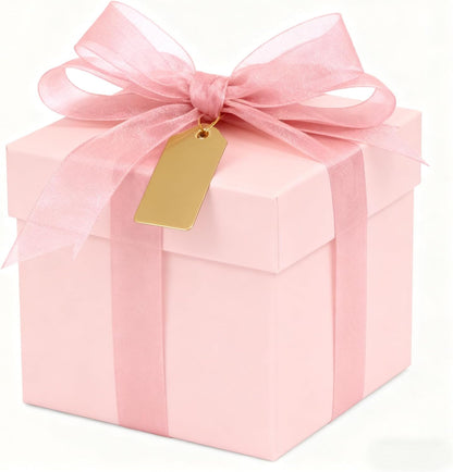 Light Pink Chiffon & Organza Ribbons Pink Ribbons 1 Inch Sheer Ribbon Organza 50 Yards Tulle for Gift Wrapping Halloween Christmas Ribbon for Crafts Flower Bouquet Hair Bows Wedding Champagne-Pink