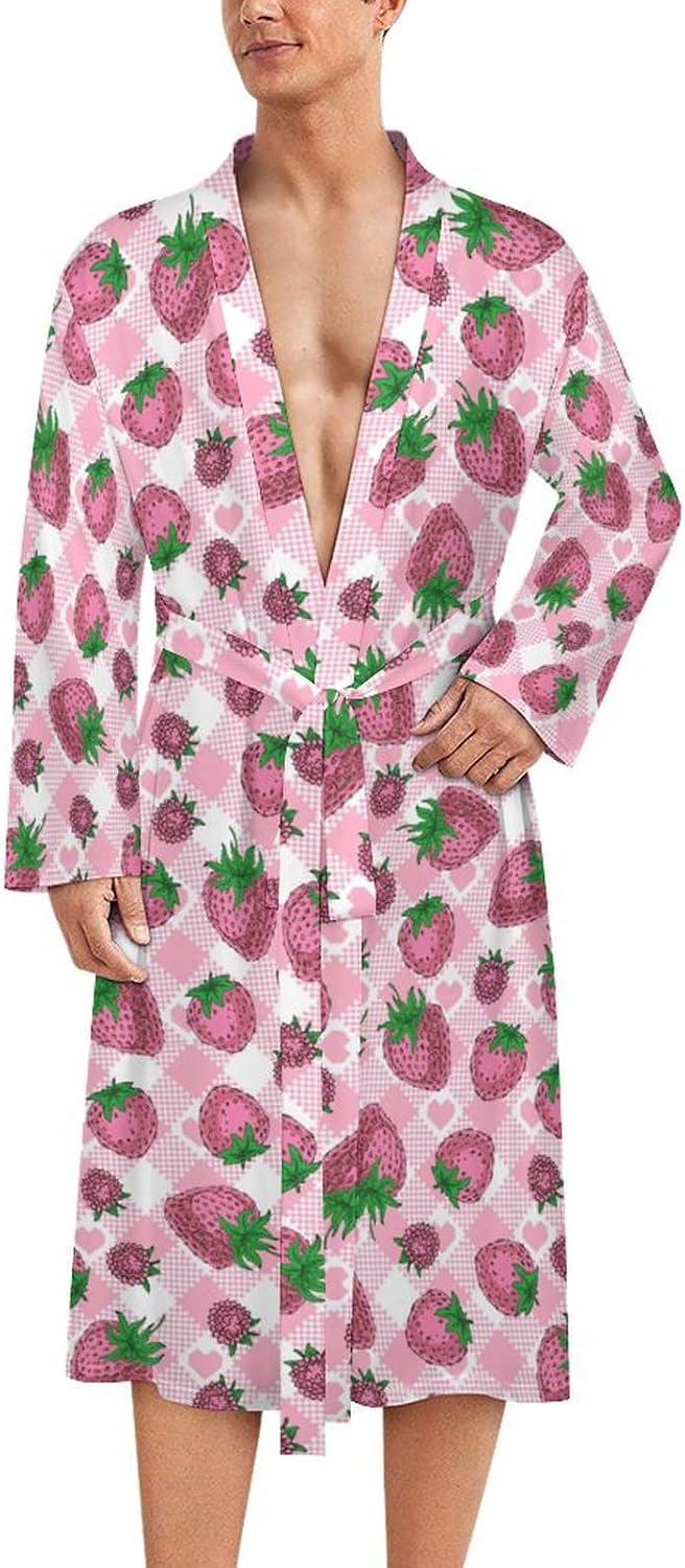 Sloth Pink Lounge Bathrobe Soft Knit Spa Robes For Men Women Travel Warm Pajamas Home Hotel Bath Robes Long Sleepwear