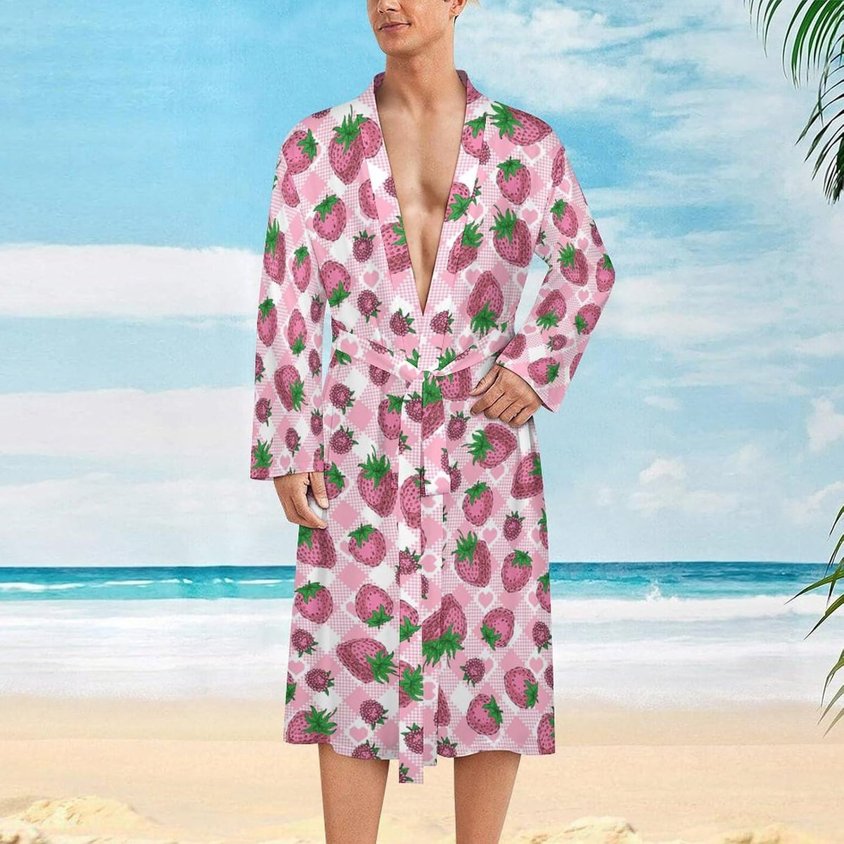 Sloth Pink Lounge Bathrobe Soft Knit Spa Robes For Men Women Travel Warm Pajamas Home Hotel Bath Robes Long Sleepwear