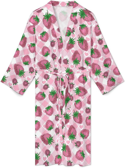 Sloth Pink Lounge Bathrobe Soft Knit Spa Robes For Men Women Travel Warm Pajamas Home Hotel Bath Robes Long Sleepwear