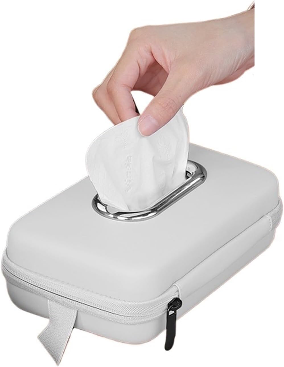 Car Tissue Holder Car Mounted Tissue Box Drawer Creative Armrest Backrest Hanging Multifunctional Sun Visor Bag(Pink)