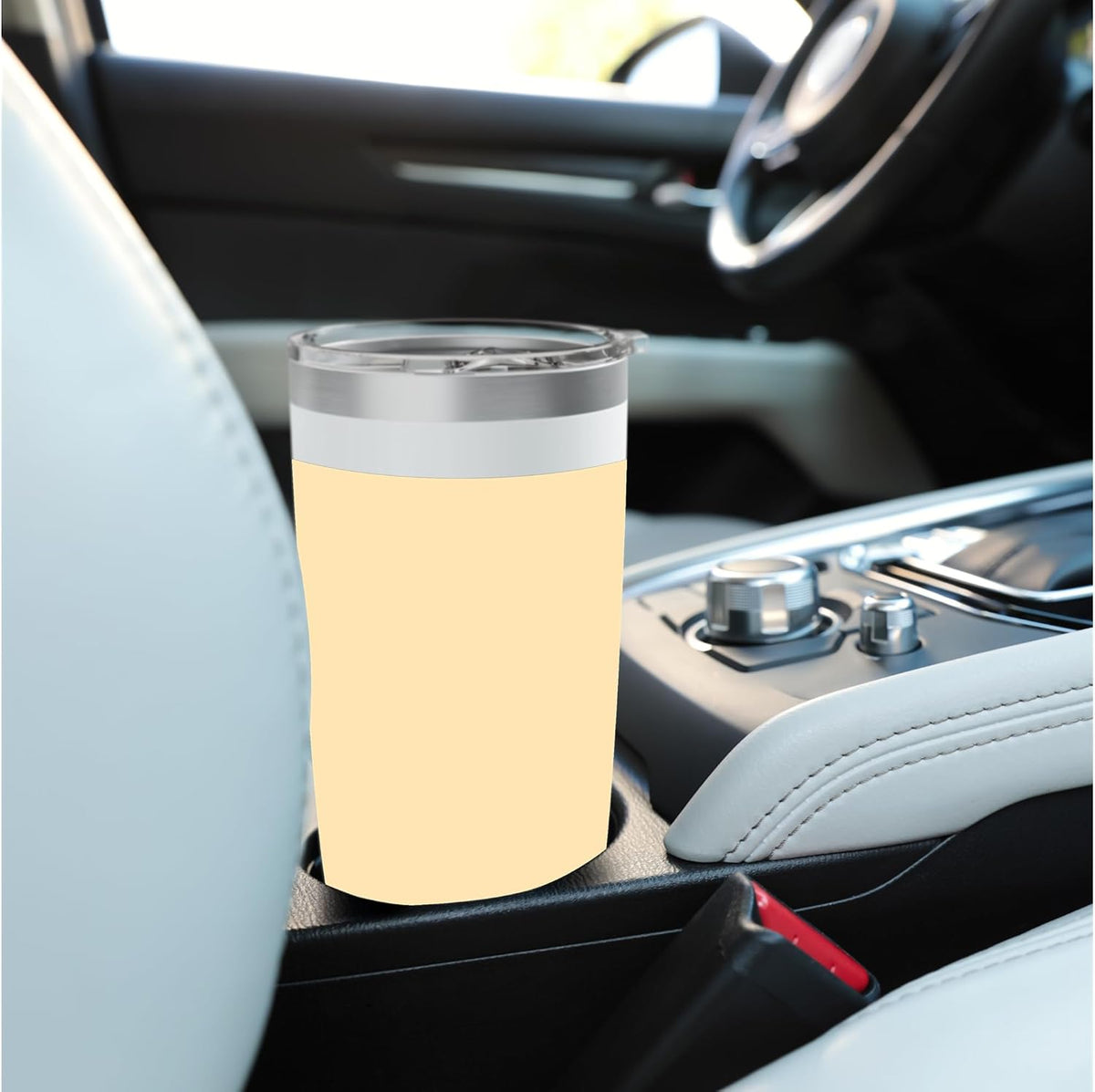 Peach Color Stainless Steel Insulated Tumbler