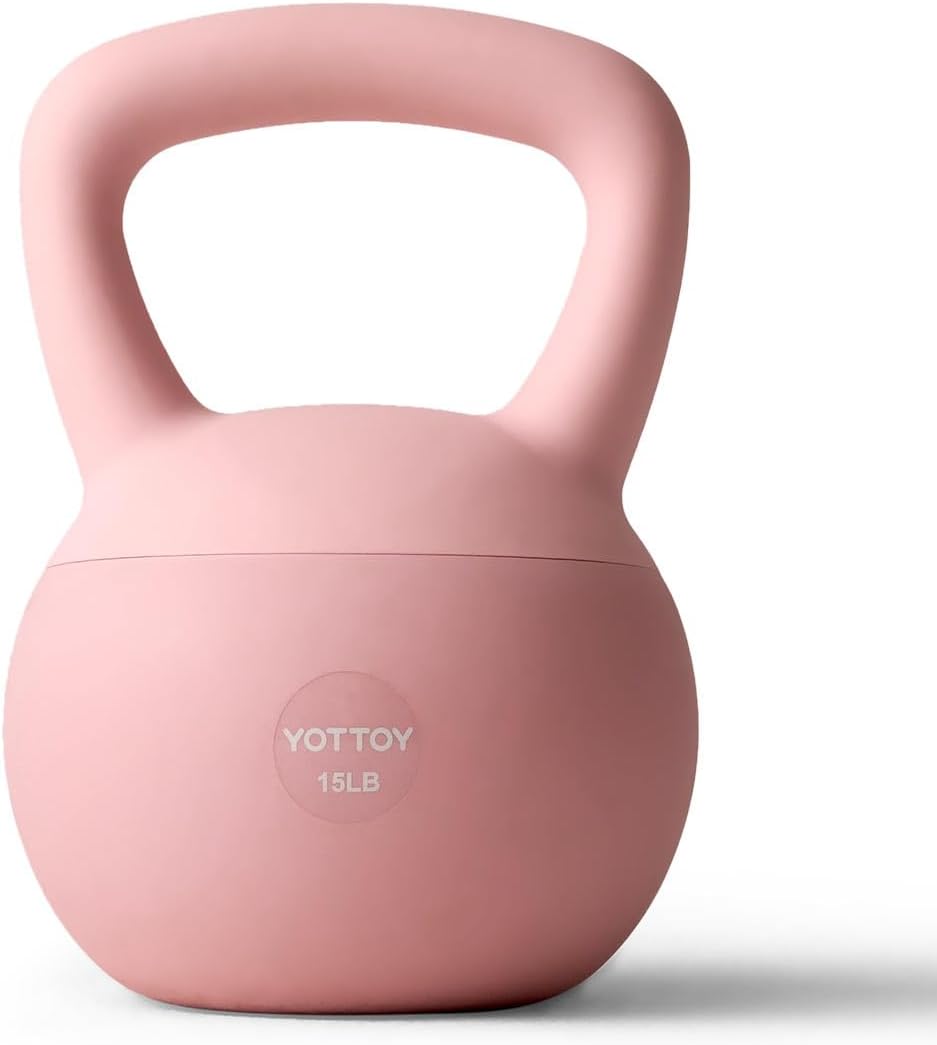Soft Kettlebell,Kettlebell Anti-Slip Grip Weight for Home Workouts, Kettlebells Set Strength and Safety Guaranteed