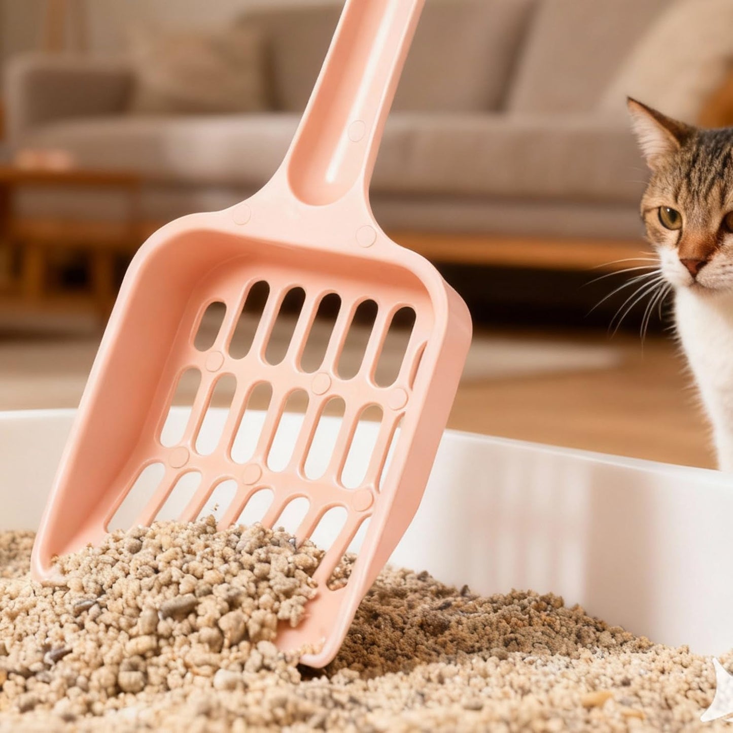 Cat Litter Scoop Litter Scooper Cat Scooper Deep Shovel Cat Litter Scoops Metal Cat Litter Scoop Sifting Shovel for Cat Litter Box