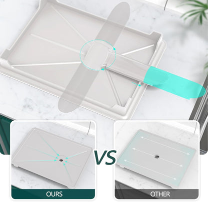 Dish Drying Rack, Rust-Proof 2 Tier Dish Racks for Kitchen Counter
