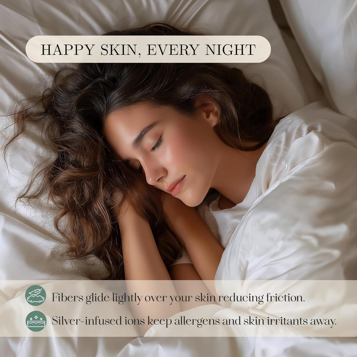 Mulberry Silk Sheet Set 4Pcs, 6A Grade Natural Silk Bed Sheets, High-Fashion Inspired Sheets Fits Mattress Upto 7-12" Deep Pocket (California King, Peach)