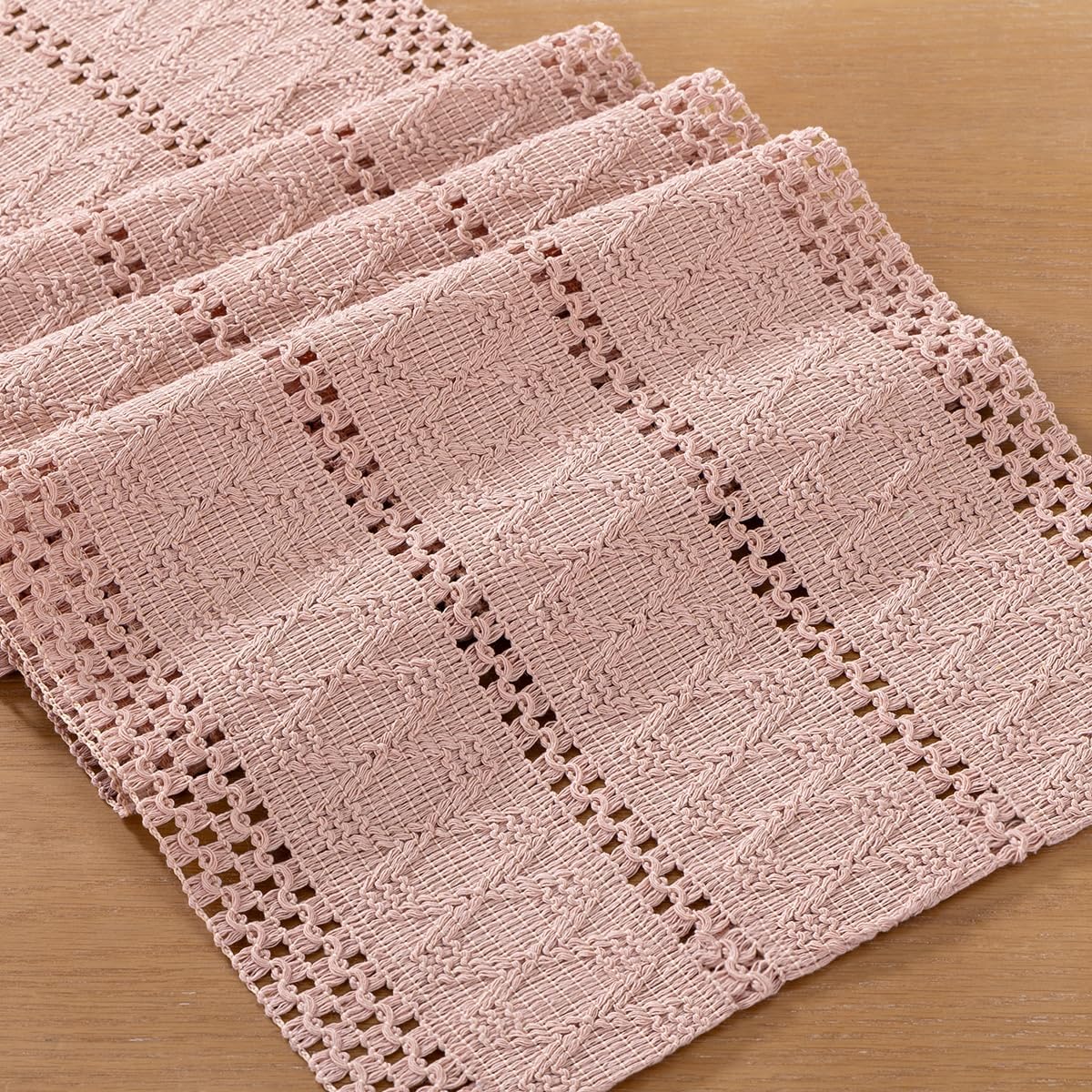 Boho Table Runner Fall Farmhouse Rustic Dining Dresser Scarf Home Decor