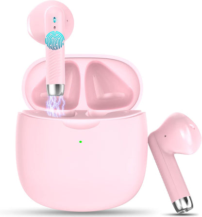 Wireless Earbuds, Bluetooth 5.4 Headphones in Ear with Noise Cancelling Mic