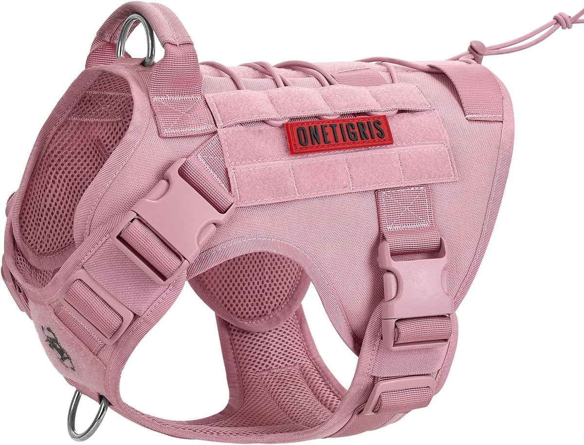 Tactical Dog Harness No-Pull Service Vest for Small Dogs