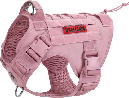 Tactical Dog Harness No-Pull Service Vest for Small Dogs