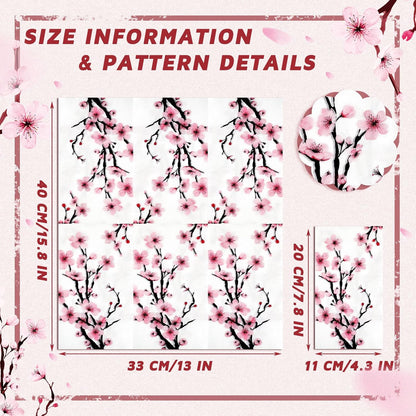 Spiareal 200 Pcs Disposable Paper Hand Towels, Pink Cherry Blossom Decorative Guest Napkins, Floral Paper Napkins for Bathroom, Wedding, Party, Bridal Shower, Birthday, Dinner