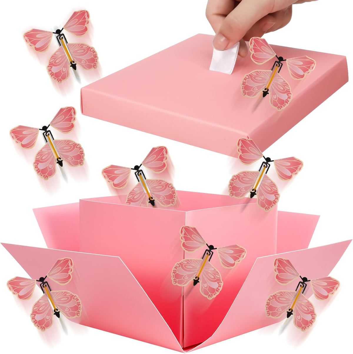 Butterfly Explosion Gift Box, Flying Butterfly Surprise Box