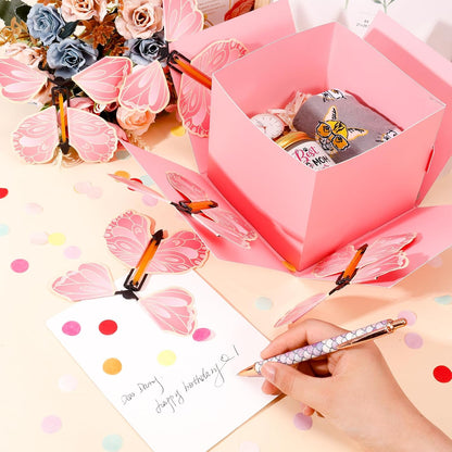 Butterfly Explosion Gift Box, Flying Butterfly Surprise Box