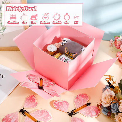 Butterfly Explosion Gift Box, Flying Butterfly Surprise Box