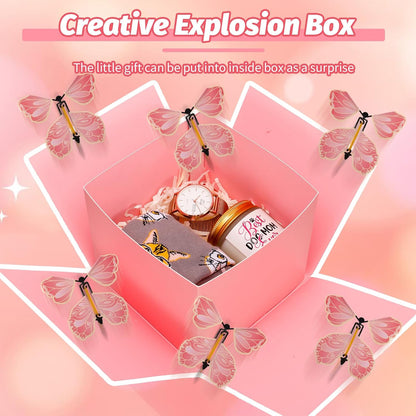 Butterfly Explosion Gift Box, Flying Butterfly Surprise Box