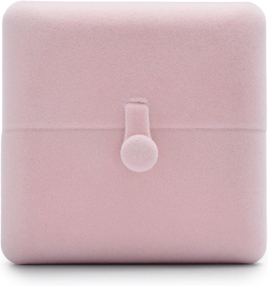 Pink Velvet Bangle Gift Box Bracelet Storage Case Jewelry Gift Boxes