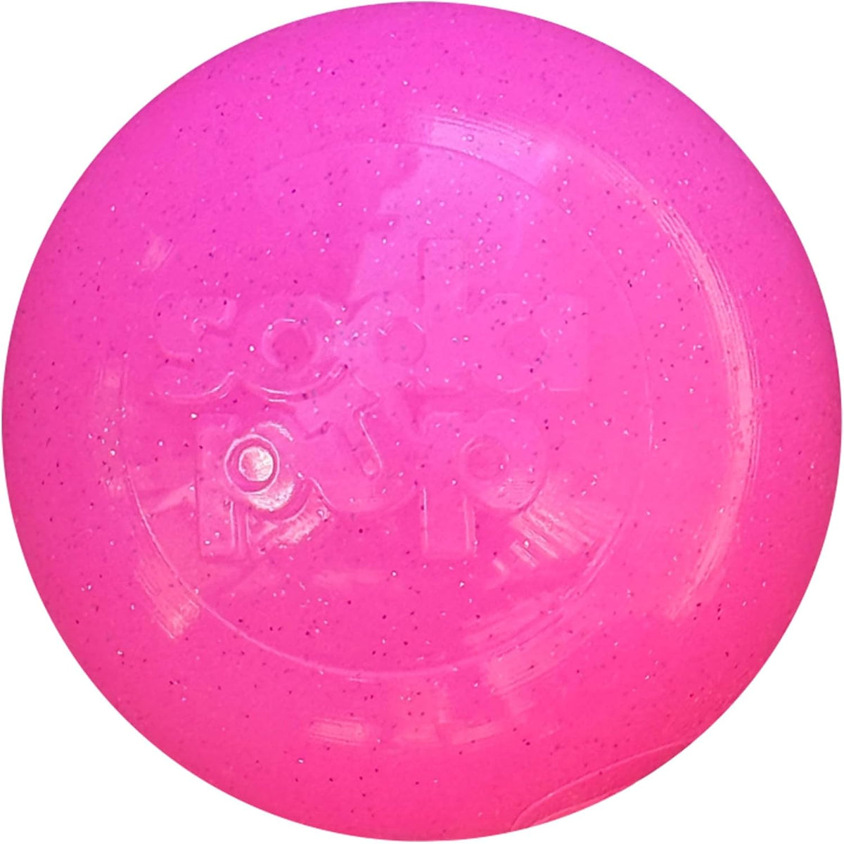 Glitter Ball – Soft Dog Ball Toy, Floating Fetch Ball and Treat Dispenser Made in USA from Non-Toxic Pet Safe Food Safe PUP-X Rubber for Bonding, Physical Exercise, & More