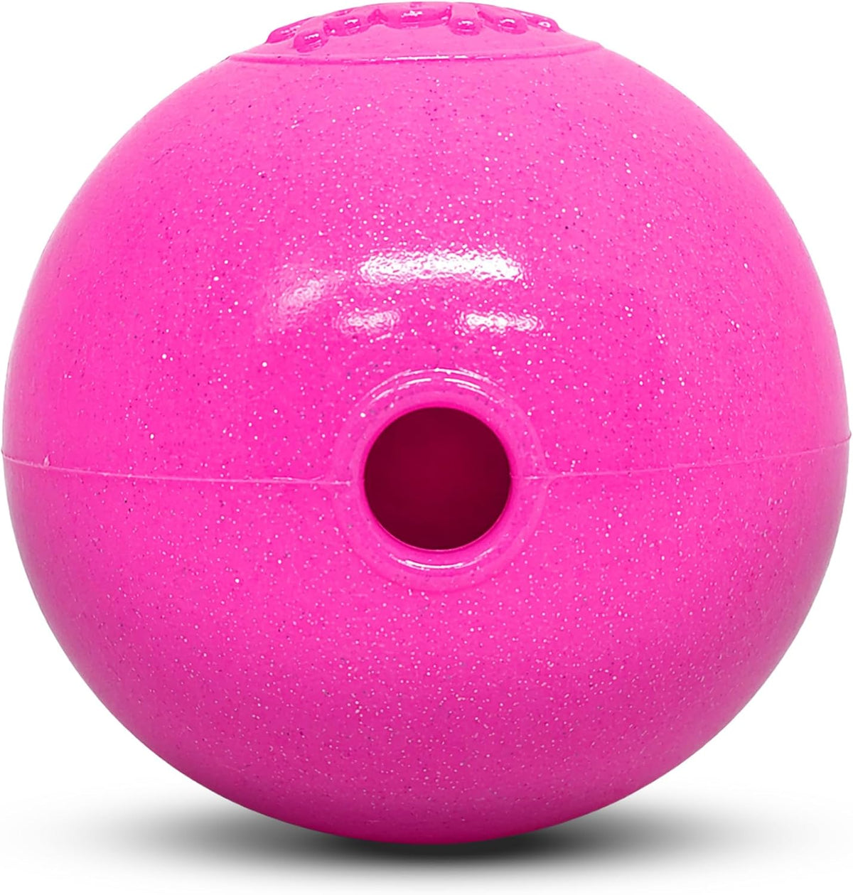 Glitter Ball – Soft Dog Ball Toy, Floating Fetch Ball and Treat Dispenser Made in USA from Non-Toxic Pet Safe Food Safe PUP-X Rubber for Bonding, Physical Exercise, & More
