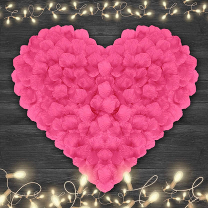 4500 Pack Pink Rose Petals,Artificial Roses Flower Petals for Romantic Night,Valentine's and Weddings