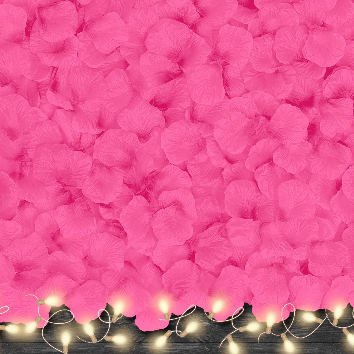 4500 Pack Pink Rose Petals,Artificial Roses Flower Petals for Romantic Night,Valentine's and Weddings