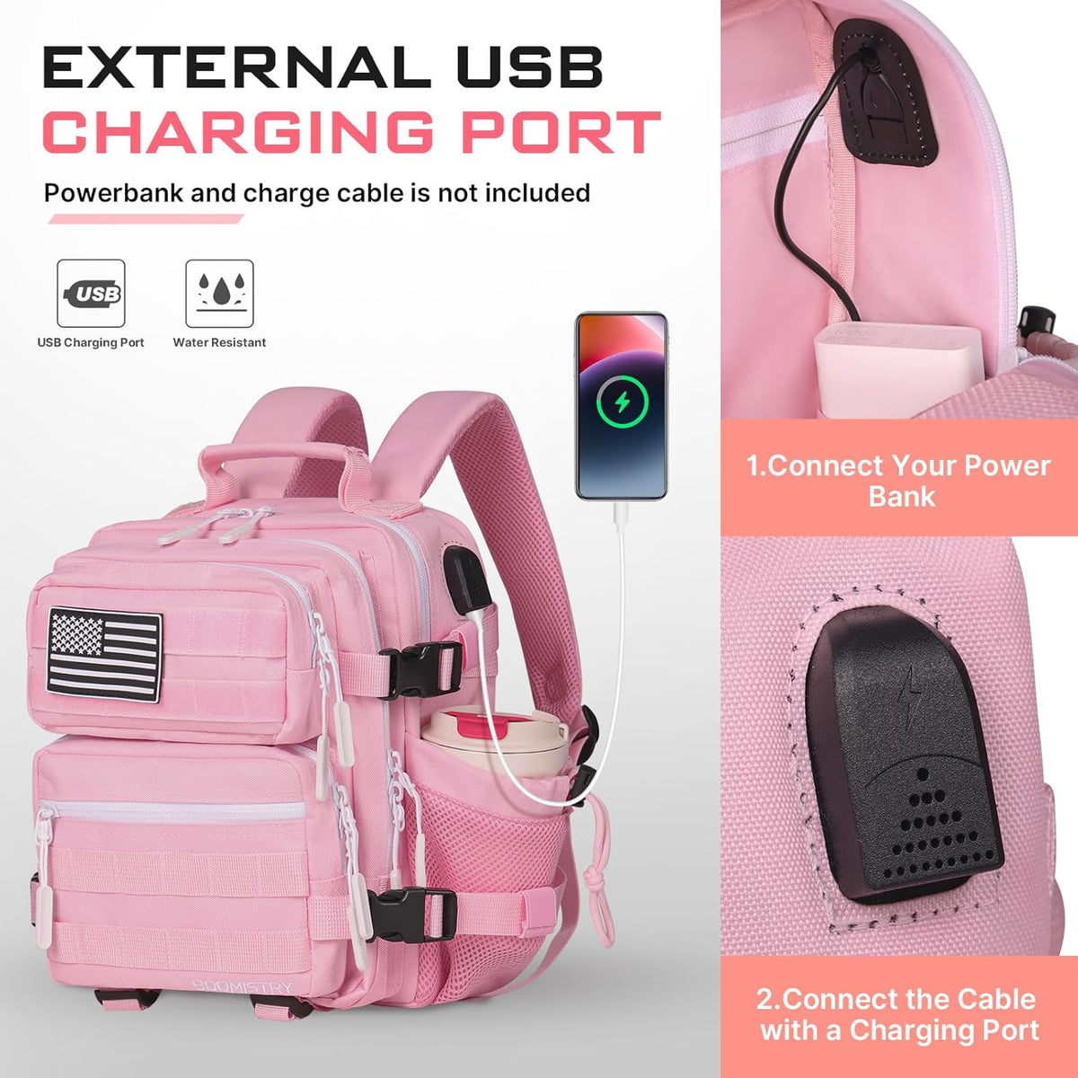 15L Mini Tactical Backpack for Men & Women Molle Daily