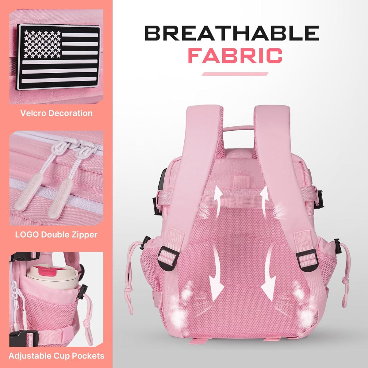15L Mini Tactical Backpack for Men & Women Molle Daily
