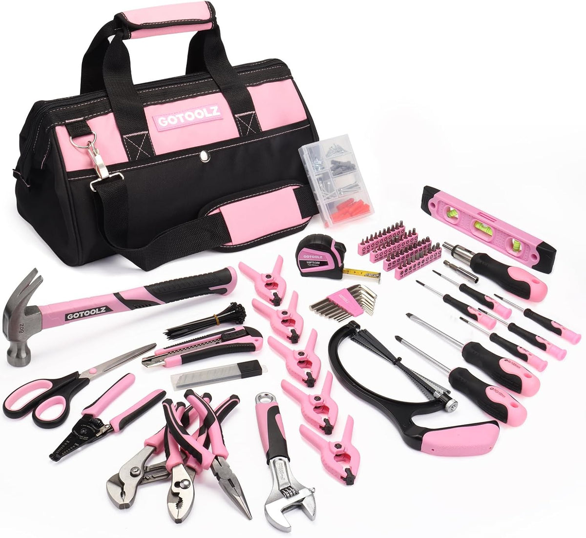 269-Piece Home Tool Set, General Household Repairing Tool Kit with Storage Bag, Basic Hand Tool Kit Set for Home Maintenance, DIY and Crafts