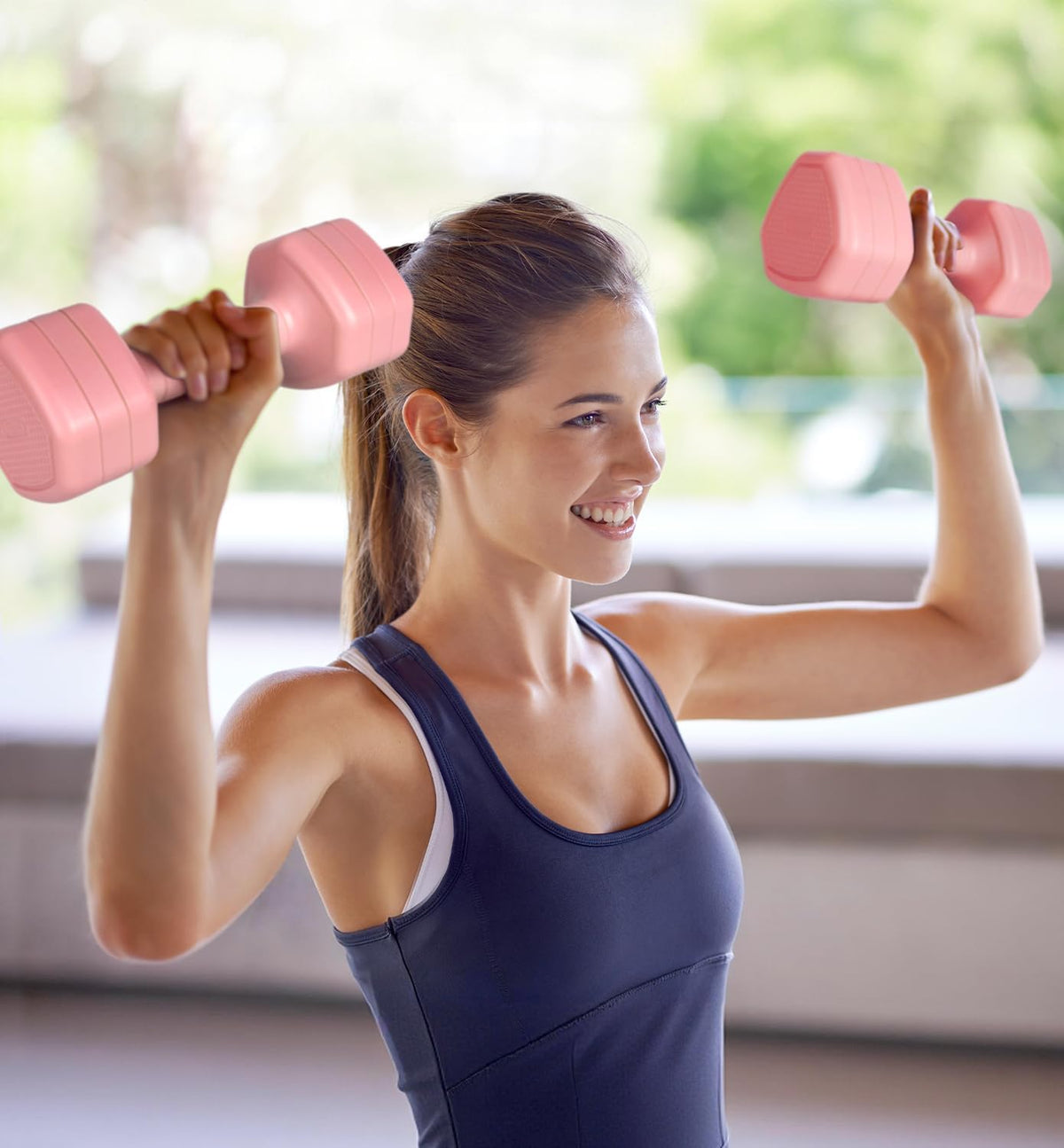 Adjustable Dumbbell Set of 2, 10LB 20LB 30LB Weight Set