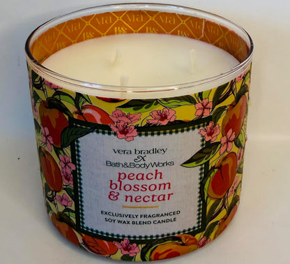 Peach Blossom & Nectar 3-Wick Candle