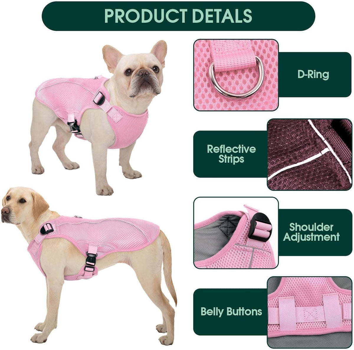 Dog Cooling Vest, Puppy Cooling Coat with UV Protection