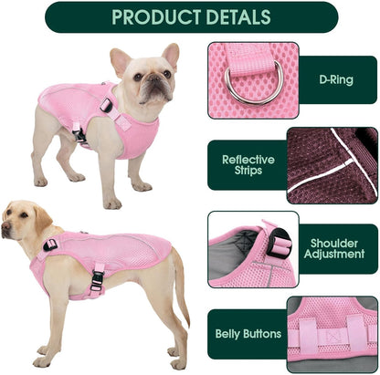 Dog Cooling Vest, Puppy Cooling Coat with UV Protection