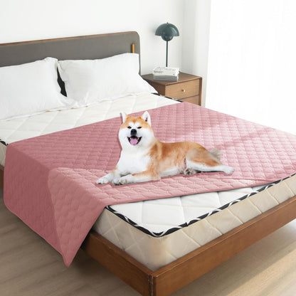Waterproof Pet Blanket for Bed, Washable Couch Cover for Dog Cat