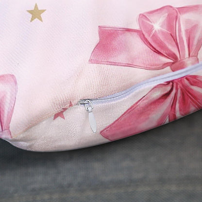 Throw Pillow Covers, Girly Coquette, Set of 4, 18"x18"
