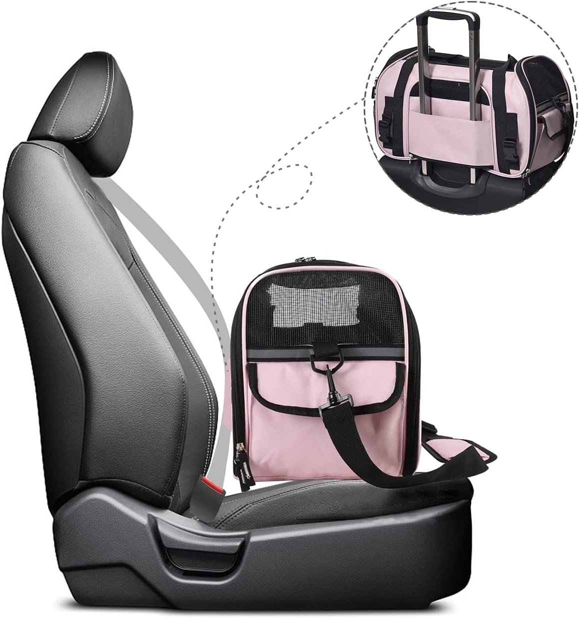 Soft-Sided Airline-Approved Dog & Cat Carrier Travel Bag