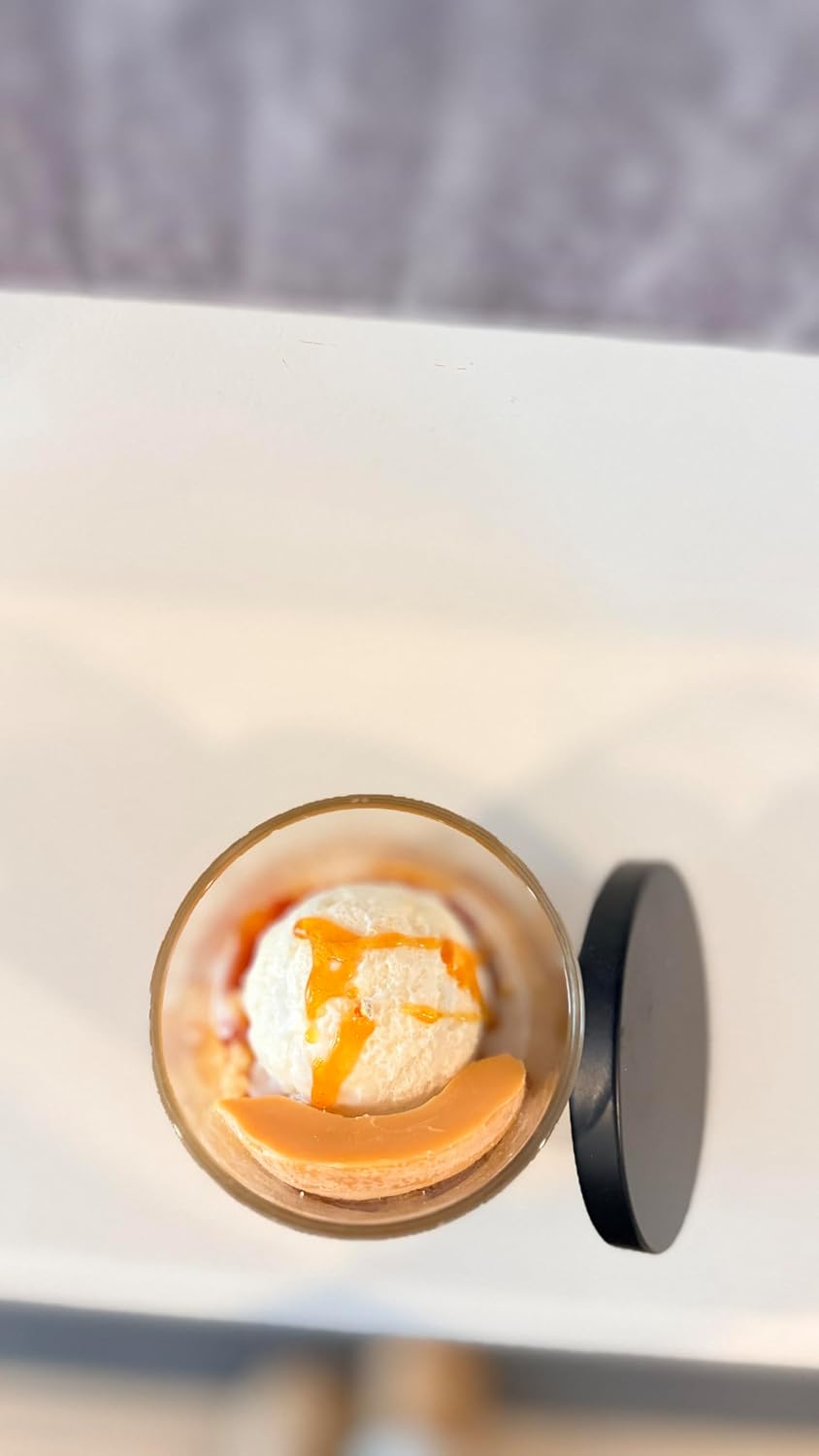Southern Peach Dream Candle – Sweet Peach Luxury Scented Soy Candle – Fruity Summer Baking Fragrance – Hand Poured