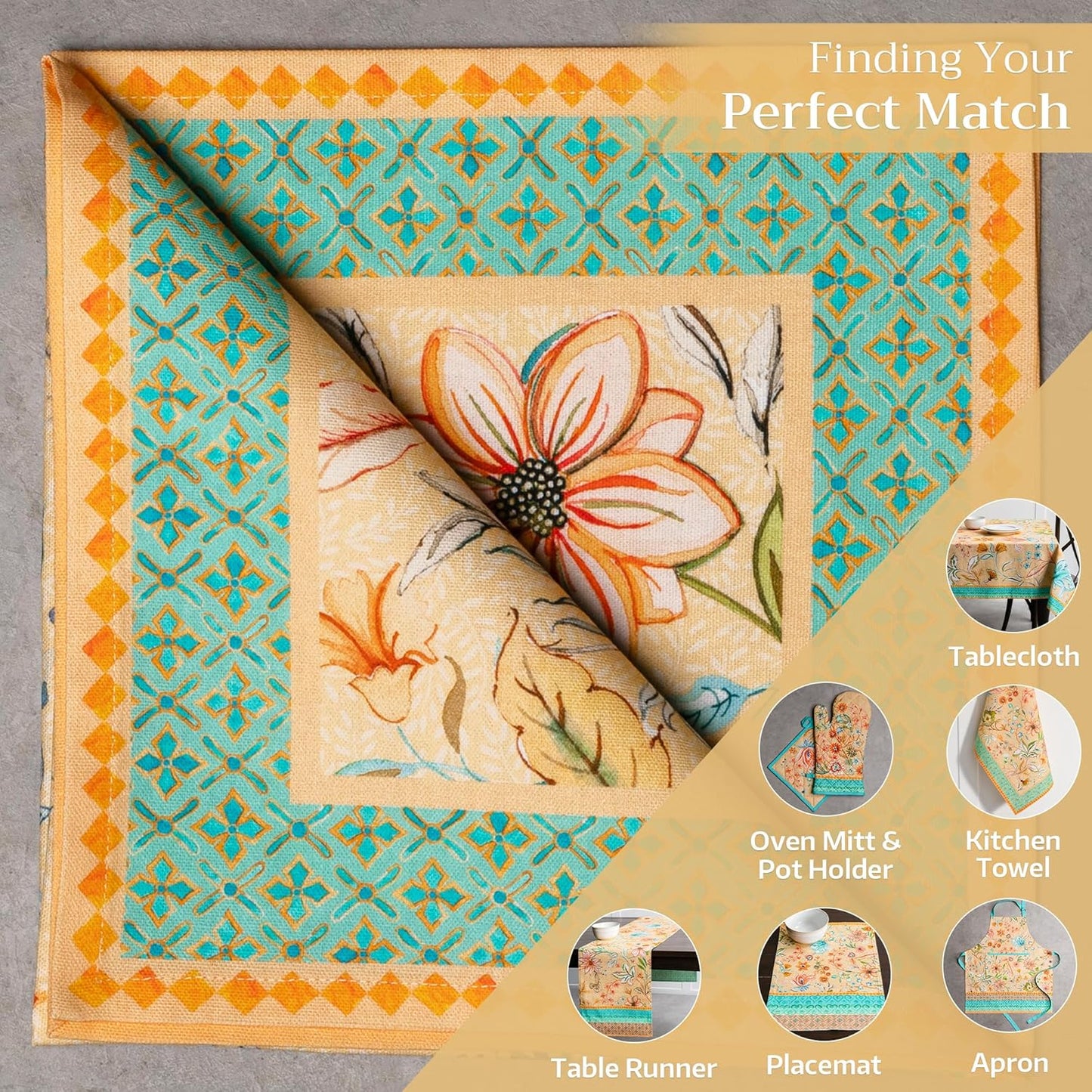 Maison d' Hermine 100% Cotton Cloth Napkins Set of 4 Everyday Reusable Square Napkins Cloth Washable Dinner Party Wedding Restaurant Hotel Kitchen Spring Summer (Luxury Loft - Peach, 20" x 20")