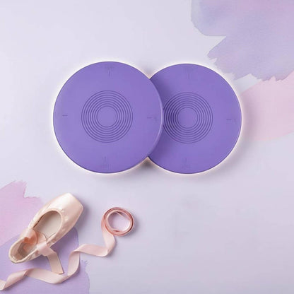 Dance Training Board Turnout Rotating Disc Balance Pirouette Accessory Non-Slip Surface Lightweight Construction Suitable for Studio Ballet Practice, Pink