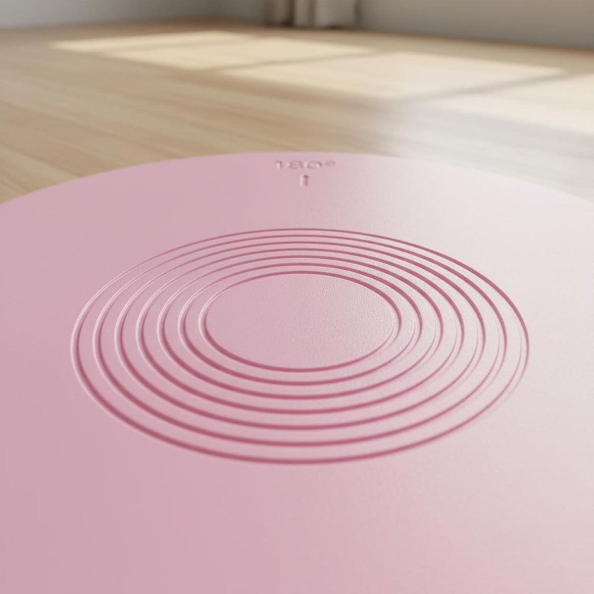 Dance Training Board Turnout Rotating Disc Balance Pirouette Accessory Non-Slip Surface Lightweight Construction Suitable for Studio Ballet Practice, Pink