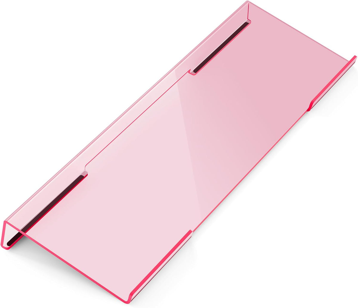 Acrylic Computer Keyboard Wrist Rest Stand for Desktop, Keyboard Riser