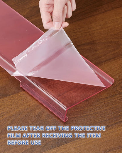 Acrylic Computer Keyboard Wrist Rest Stand for Desktop, Keyboard Riser