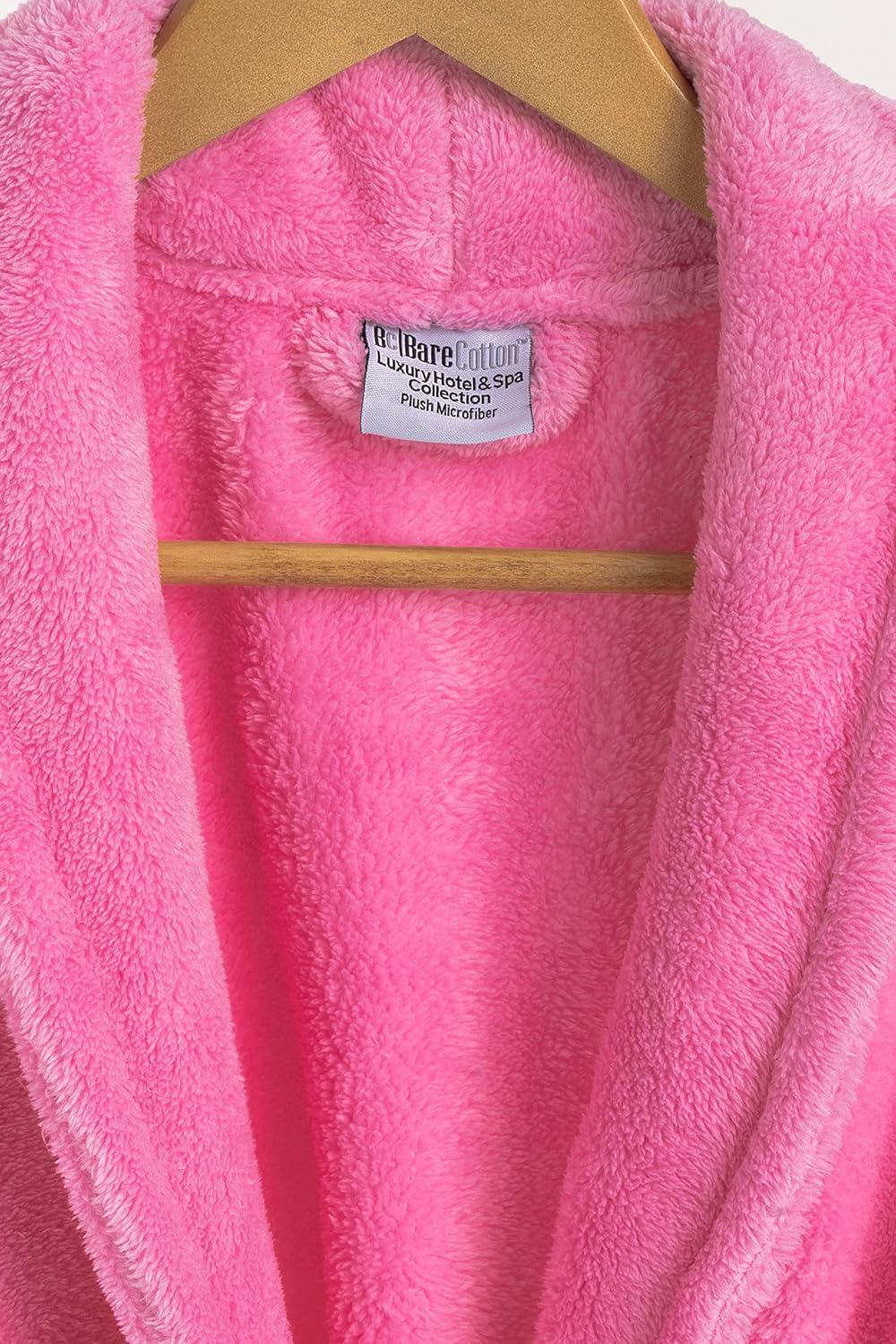 BC Girls Kids Microfiber Fleece Shawl Robe