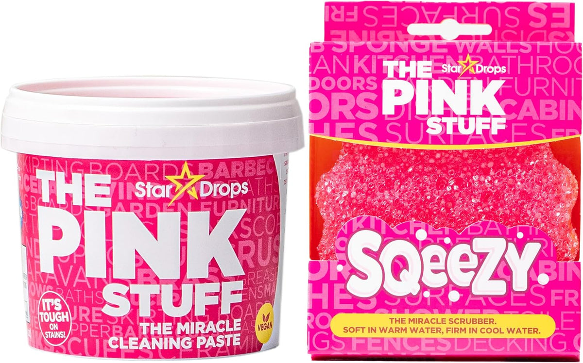 Stardrops Miracle Cleaning Paste & SQeeZy Scrubber Kit
