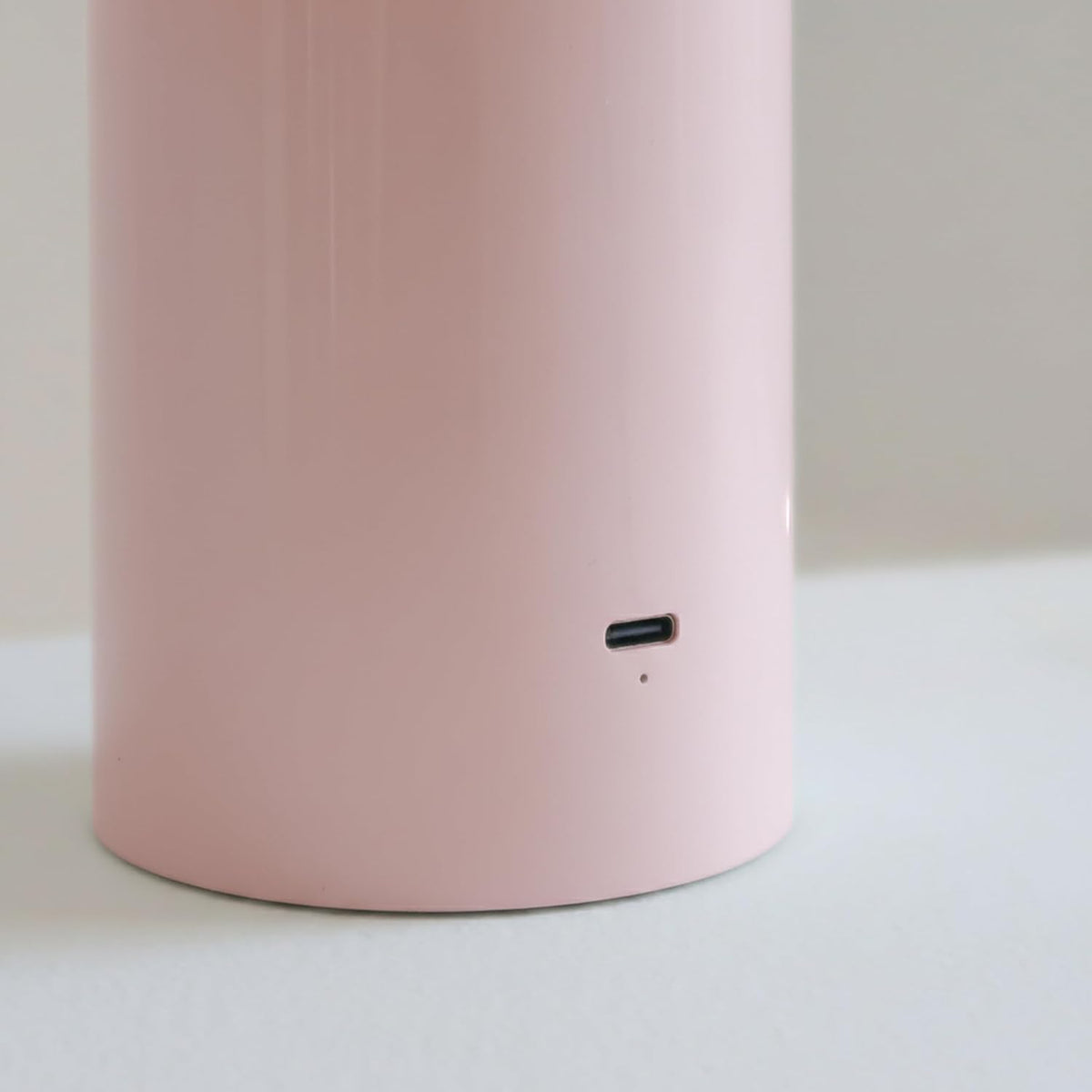 Celia Table Lamp – 10" Touch-Controlled Mushroom Accent Lamp, Cordless & Dimmable LED, Portable & Rechargeable Bedside Night Light, Sustainable Recycled Modern Patio Lamp, Home Décor – Pink