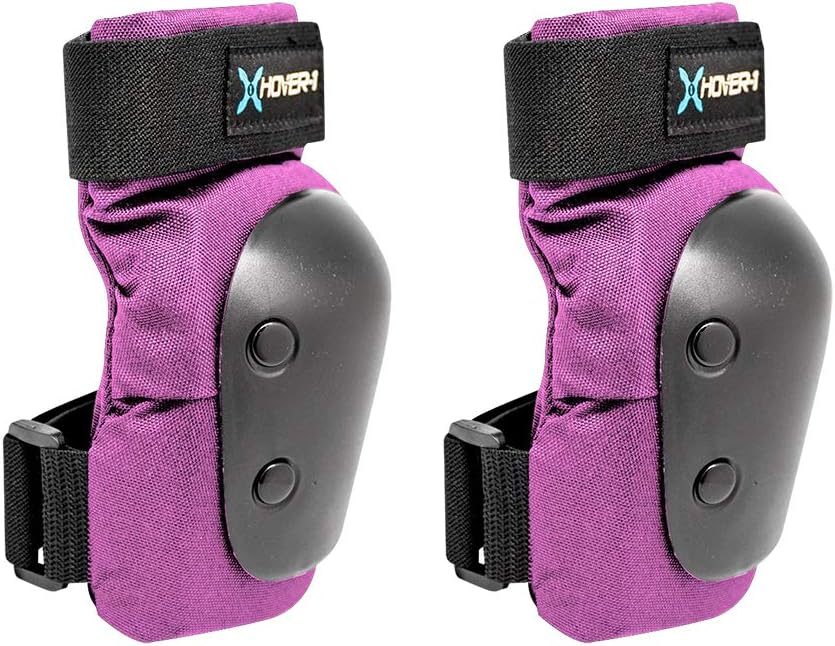 Protective Elbow Pads, Knee Pads, Wrist Guards, Padded Shorts, Tank Top, T-Shirt - Hard PP Shells for Impact Resistance & EVA Foam Protective Padding for Skating, Hoverboards, E-Scooters