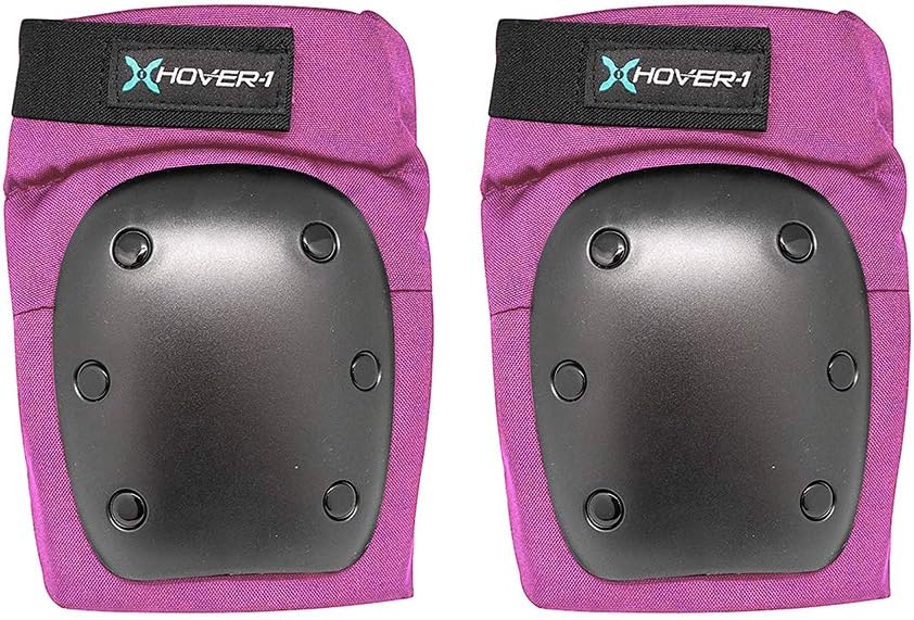 Protective Elbow Pads, Knee Pads, Wrist Guards, Padded Shorts, Tank Top, T-Shirt - Hard PP Shells for Impact Resistance & EVA Foam Protective Padding for Skating, Hoverboards, E-Scooters